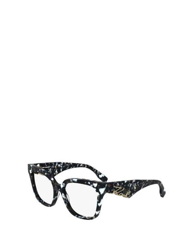 칼 라거펠트 [해외직구] 26FW 칼라거펠트 안경 KL6190 016 MARBLE BLACK 착용컷