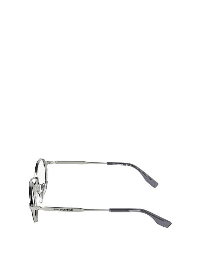 칼 라거펠트 [해외직구] 26FW 칼라거펠트 안경 KL369 044 SILVER BLACK 착용컷