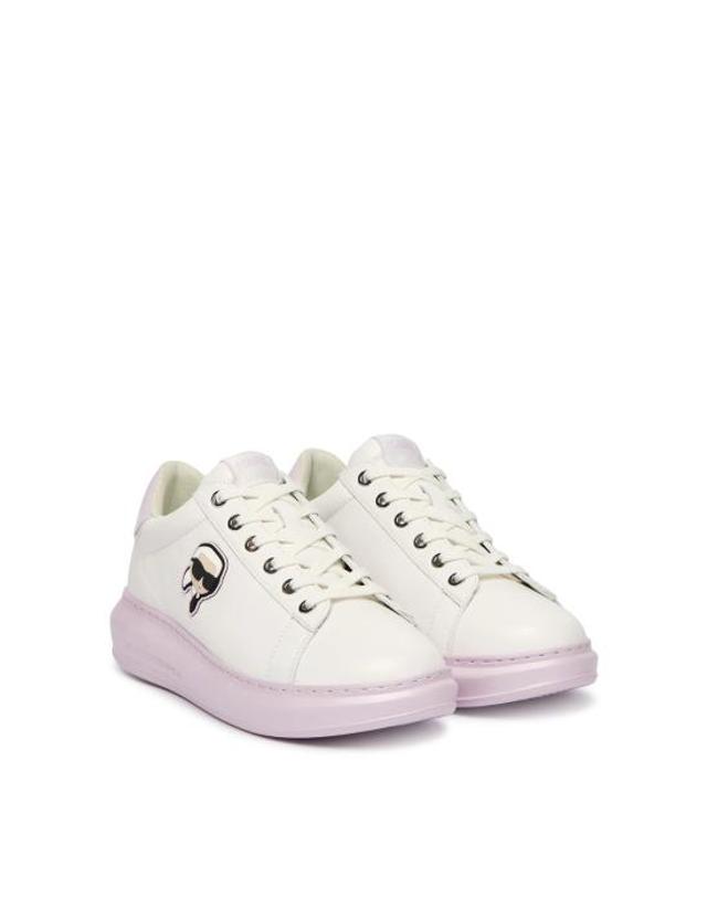 칼 라거펠트 [해외직구] 26FW 칼라거펠트 스니커즈 KL62530P 01P BIANCO MULTI 착용컷