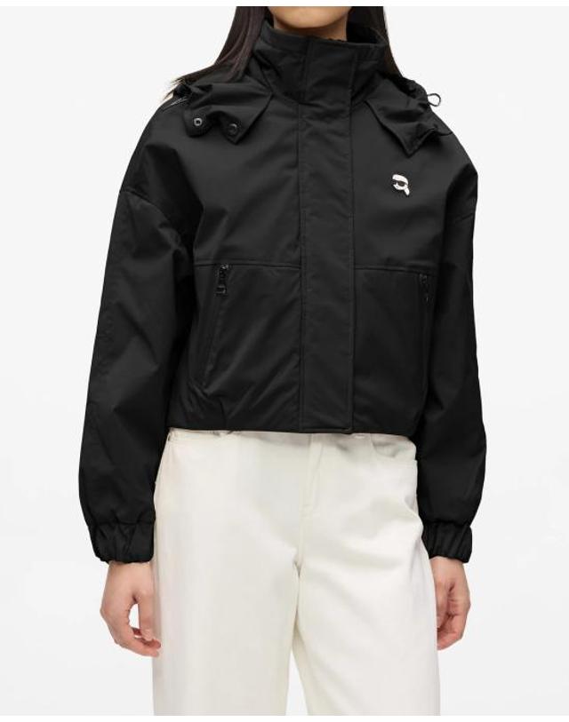 칼 라거펠트 [해외직구] 26FW 칼라거펠트 패딩 LWEMP606 999 black NERO 착용컷