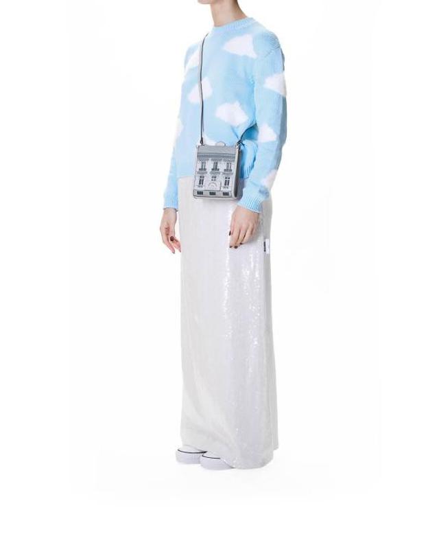 칼 라거펠트 [해외직구] 26SS 칼라거펠트 크로스백 A4W32086900 Grey 착용컷