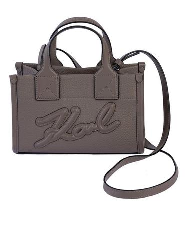 [해외직구] 26FW 칼라거펠트 토트백 245W3093 294 ash grey GRIGIO