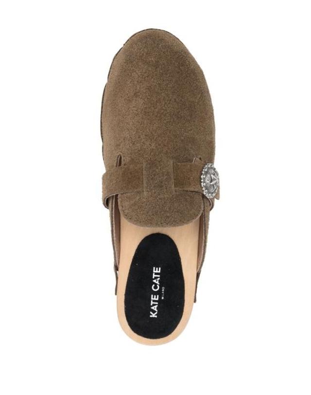 케이트케이트 [해외직구] 22FW 케이트 케이트 뮬 슬리퍼 CLKCCO003 KAKI Kaki 착용컷