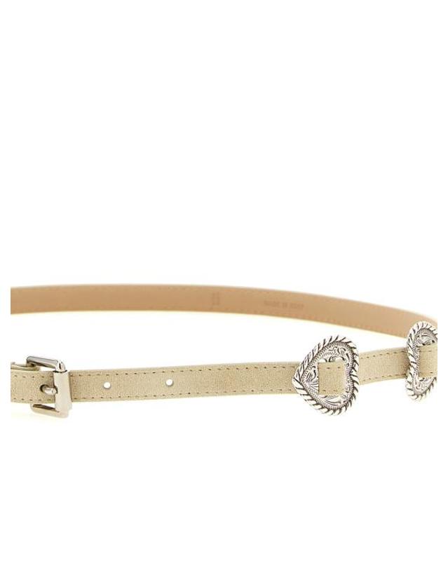 케이트케이트 [해외직구] 26SS 케이트 케이트 레귤러 벨트 BLTKC066SECS Beige 착용컷