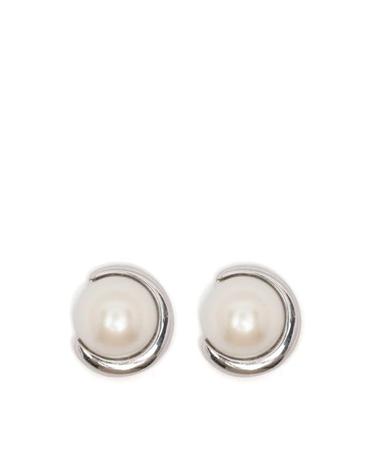 [해외직구] 26FW 케이트 스페이드 이어링 KO273 CRESI SILVER WHITE