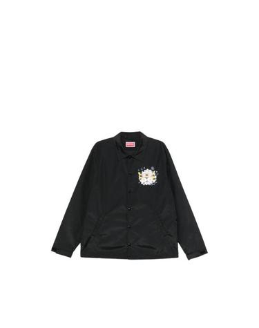 [해외직구] 26SS 겐조 와일드 타이거 라이트 코치 자켓 FG55BL0619NI 99 BLACK