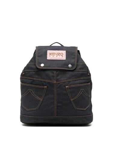 [해외직구] 26SS 겐조 Five Pockets 백팩 FG58SA413F23 76 FAKE DENIM NAVY BLUE