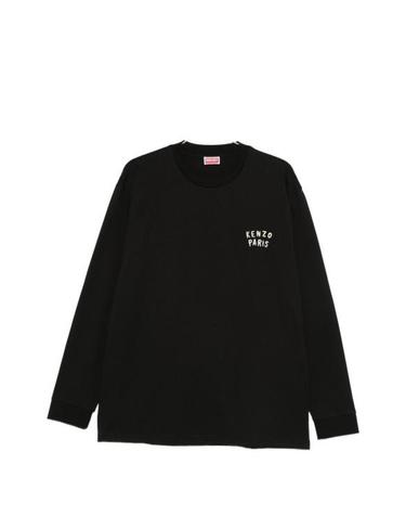 [해외직구] 26SS 겐조 Boke Heart 릴렉스 롱슬리브 FG55TL3034SY99J BLACK