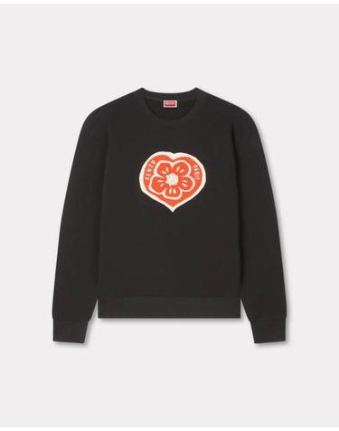 [해외직구] 26SS 겐조 Boke Heart 스웻셔츠 FG55SW2044MJ99J BLACK