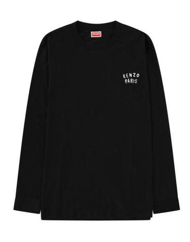 [해외직구] 26SS 겐조 Boke Heart 릴렉스 롱슬리브 FG55TL3034SY 99J Black