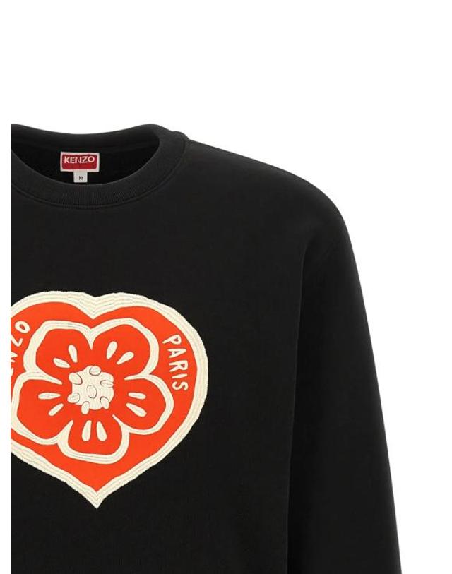 겐조 [해외직구] 26SS 겐조 Boke Heart 스웻셔츠 FG55SW2044MJ 99J 착용컷