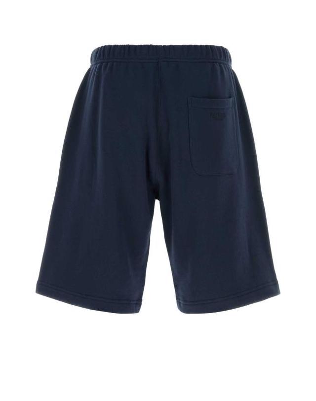 겐조 [해외직구] 26SS 겐조 Boke Flower 자수 코튼 숏팬츠 FG55SH2014MJ 76 NAVY 착용컷