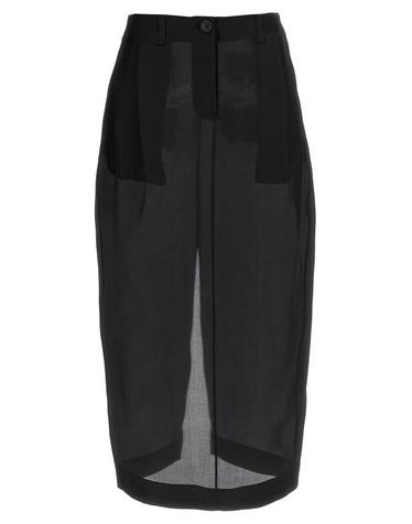 [해외직구] 25SS 케이트 플리츠 타탄 체크 롱 스커트 41493002W3002200 Black