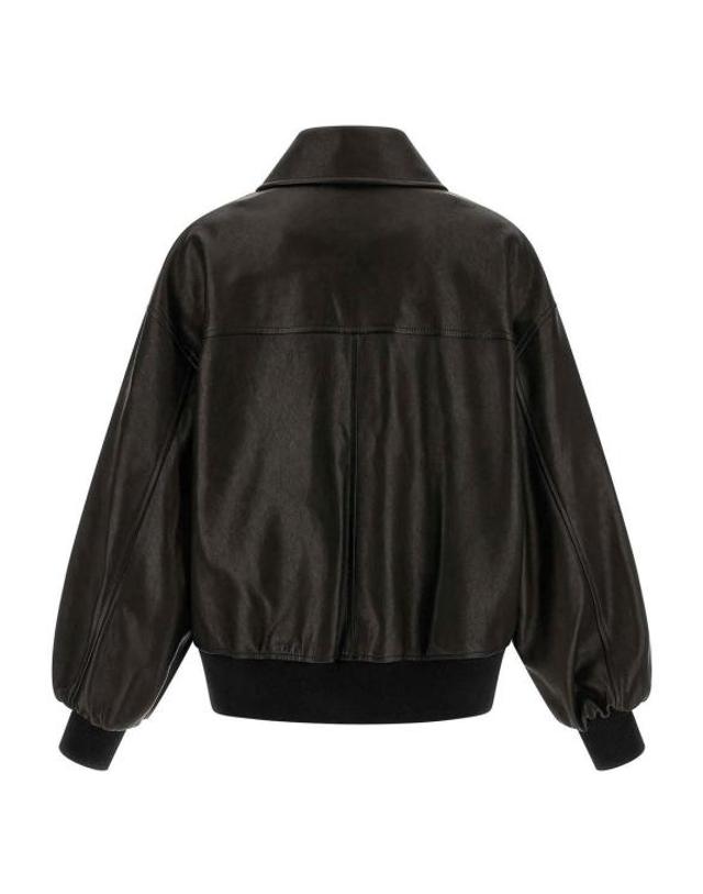 카이트 [해외직구] 26FW 케이트 쉘맨 레더 자켓 6166729200 BLACK 착용컷
