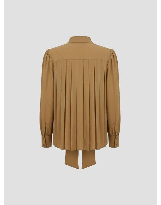 카이트 [해외직구] 26SS 케이트 블라우스 2460338W338 980 GOLDEN OCHRE 착용컷