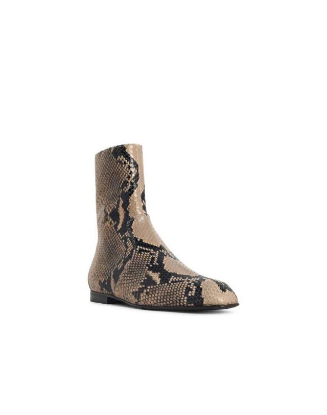 카이트 [해외직구] 26FW 케이트 콜트 앵클 부츠 F1106803461 Beige 착용컷