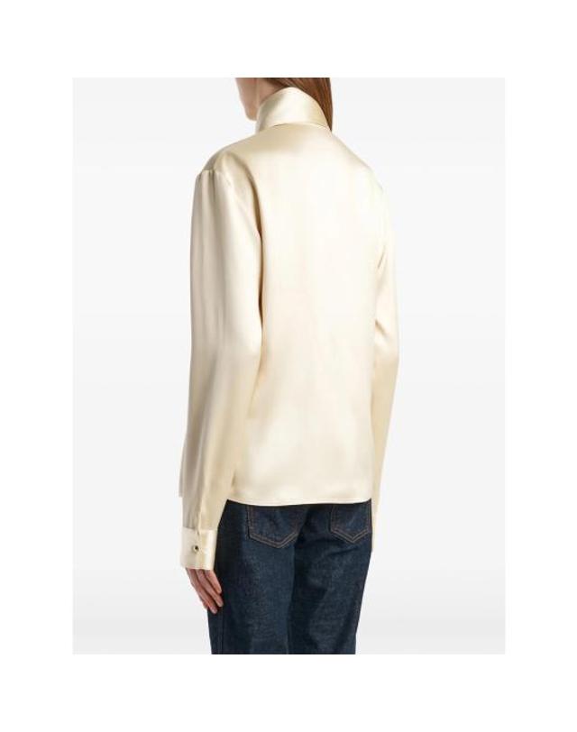 카이트 [해외직구] 26FW 케이트 블라우스 24824248 W4248 991 NEUTRALS 착용컷