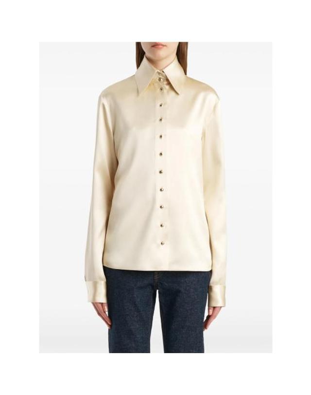 카이트 [해외직구] 26FW 케이트 블라우스 24824248 W4248 991 NEUTRALS 착용컷