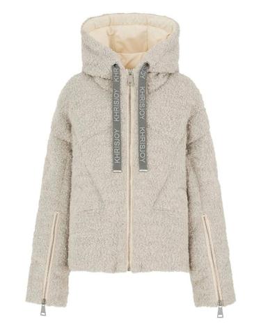 [해외직구] 25FW 크리스조이 숏패딩 KWF25R0601BC0001PRL001 PEARL GREY