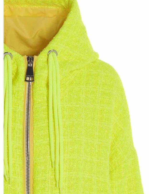 크리스조이 [해외직구] 크리스조이 자켓 LDDSW011NYNYTWTW02 LIME GREEN 착용컷