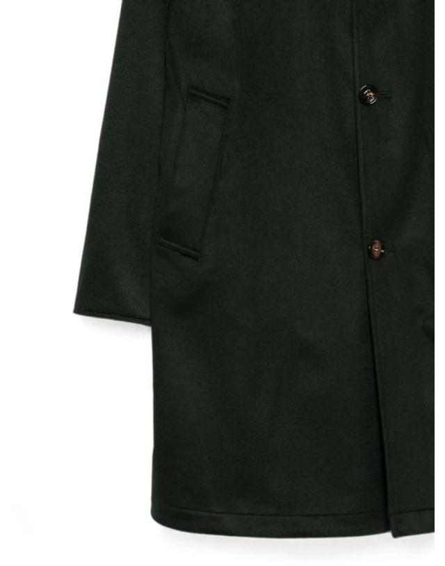 키레드 [해외직구] 26FW 키레드 코트 WPEAKW681801100N DARK GREEN 착용컷