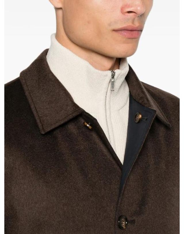 키레드 [해외직구] 26FW 키레드 코트 WPEAKW681800800T BROWN 착용컷