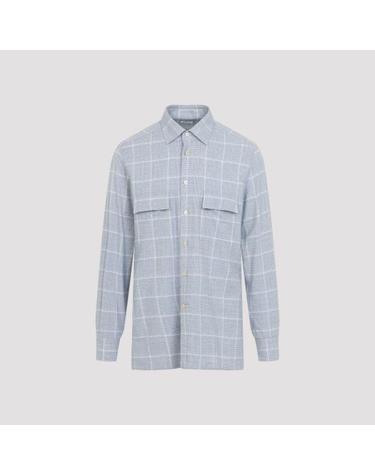 [해외직구] 26FW 키톤 긴팔 셔츠 UCRRLH0985701002 AZZURRO