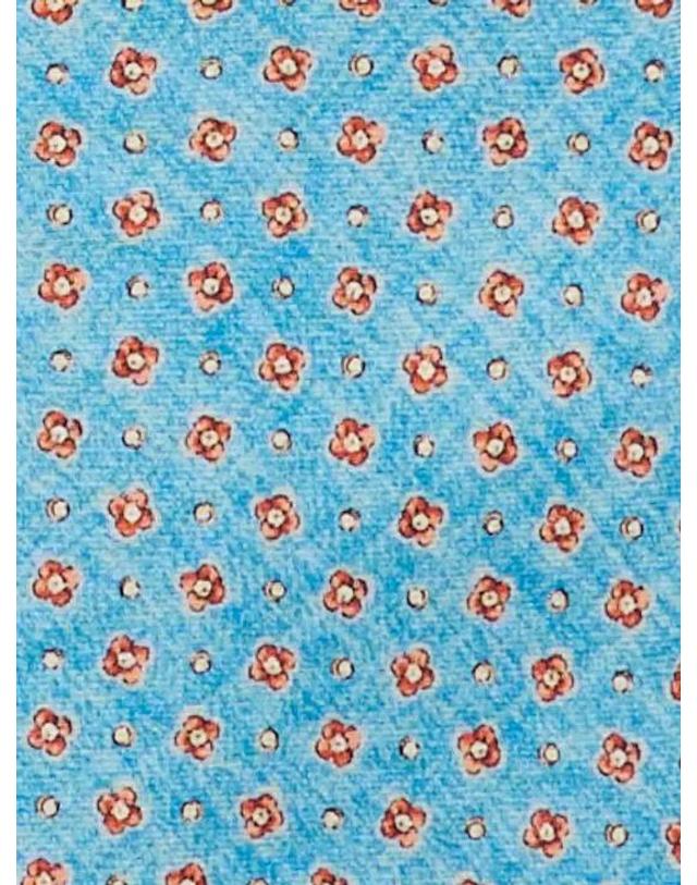 키톤 [해외직구] 26SS 키톤 넥타이 UCRVKRC07L7101 BLUE 착용컷