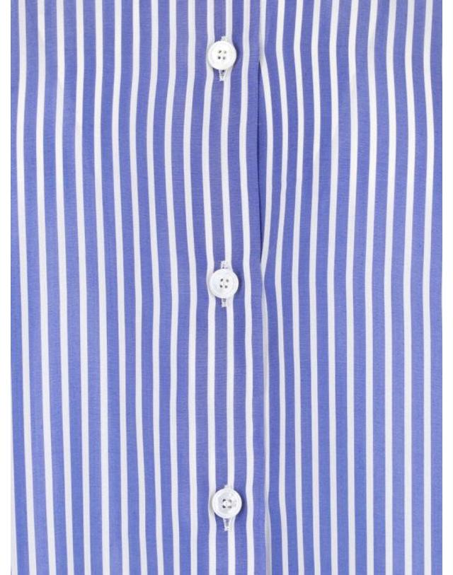 키톤 [해외직구] 26SS 키톤 셔츠 D51402K0878G01000 Blue 착용컷