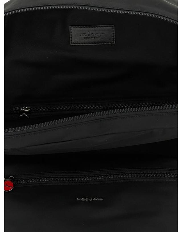 키톤 [해외직구] 키톤 토트백 LDUBA0160N0127001006 BLACK 착용컷