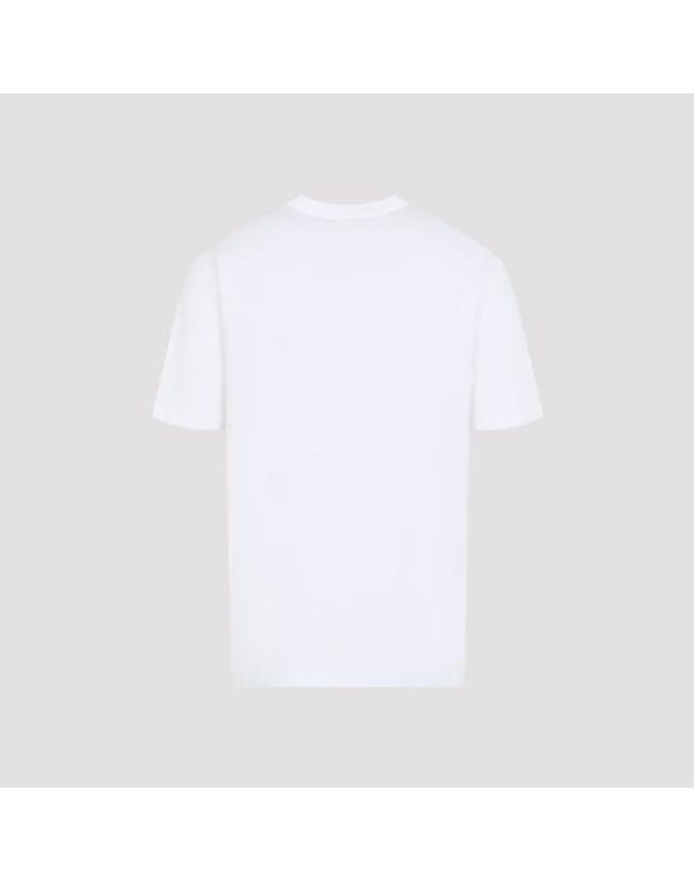 키톤 [해외직구] 26FW 키톤 반팔 티셔츠 UMC023K06R4912038 BIANCO WHITE 착용컷