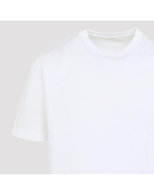 키톤 [해외직구] 26FW 키톤 반팔 티셔츠 UMC023K06R4912038 BIANCO WHITE 착용컷