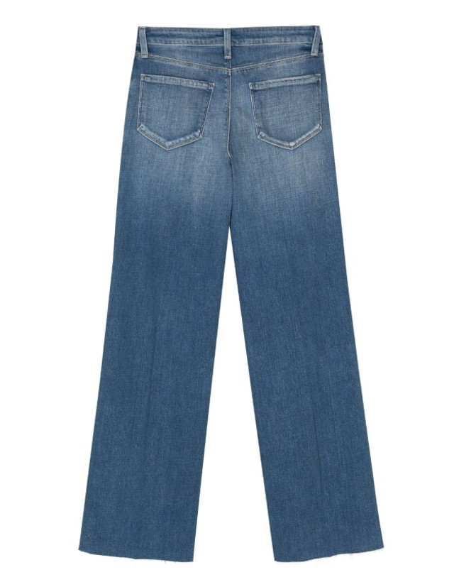 라장스 [해외직구] 26SS 라장스 스트레이트 팬츠 2850RDMRHAYWARD Light Blue 착용컷