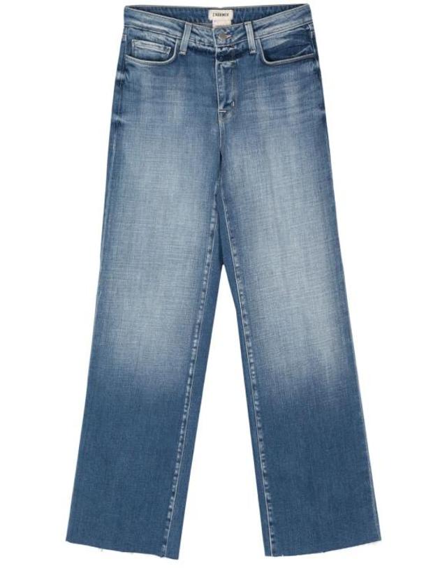라장스 [해외직구] 26SS 라장스 스트레이트 팬츠 2850RDMRHAYWARD Light Blue 착용컷