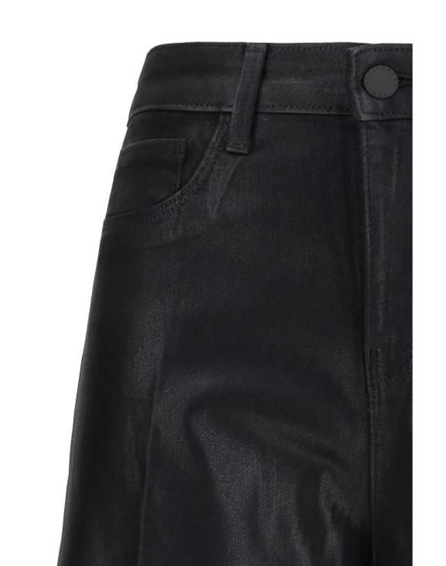 라장스 [해외직구] 26FW 라장스 스트레이트 팬츠 2790PDDCNOCO NOIR COATED 착용컷