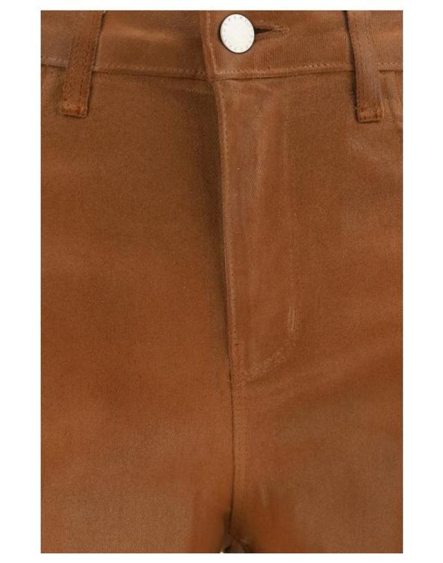 라장스 [해외직구] 26FW 라장스 스트레이트 팬츠 2790PDDCLCCT LIGHT COGNAC COATED 착용컷