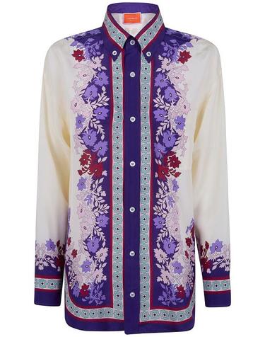[해외직구] 26SS 라 더블제이 셔츠 SHI0092 SIL009REG02 BR05 REGALIA PLAC E