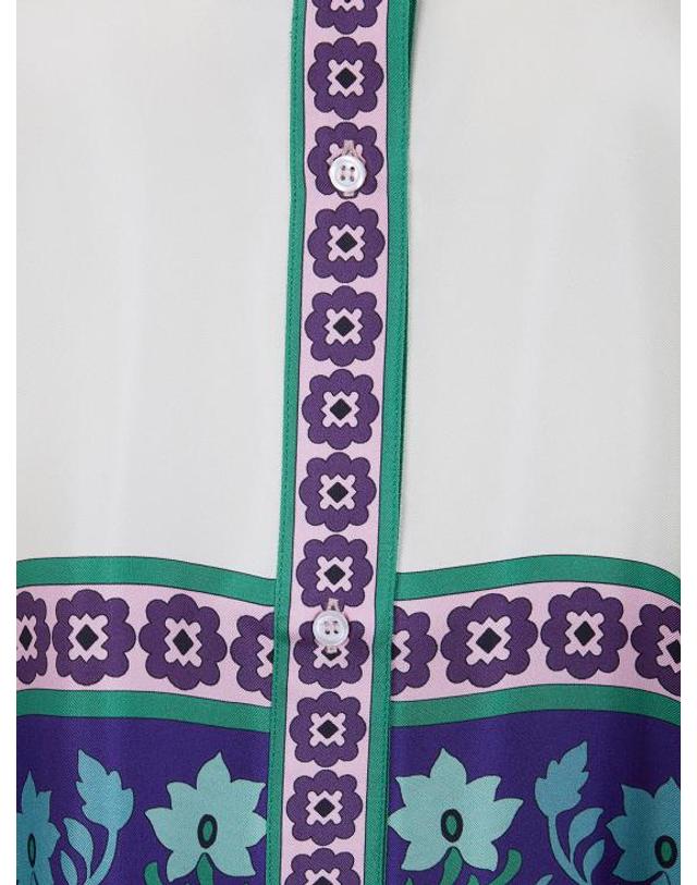 라 더블데이 [해외직구] 26SS 라 더블제이 셔츠 SHI0059 SIL006REG02 RE01 REGALIA PLAC E 착용컷