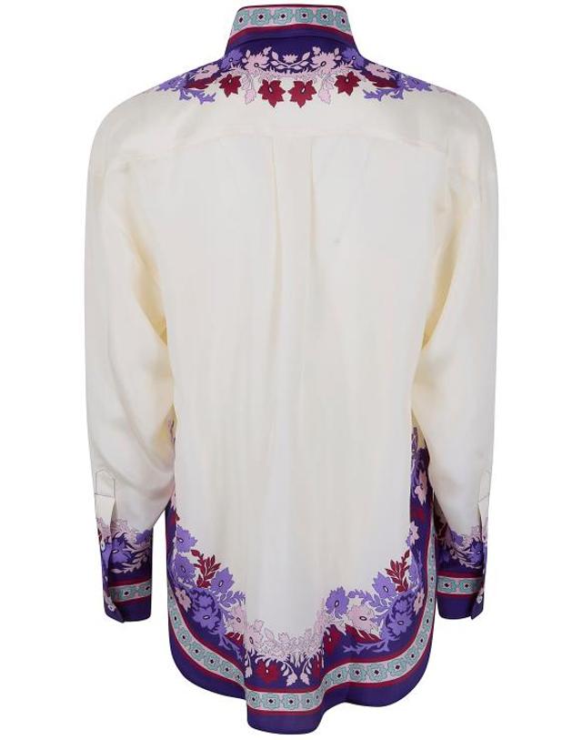 라 더블데이 [해외직구] 26SS 라 더블제이 셔츠 SHI0092 SIL009REG02 BR05 REGALIA PLAC E 착용컷