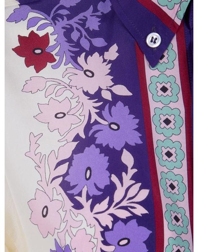 라 더블데이 [해외직구] 26SS 라 더블제이 셔츠 SHI0092 SIL009REG02 BR05 REGALIA PLAC E 착용컷