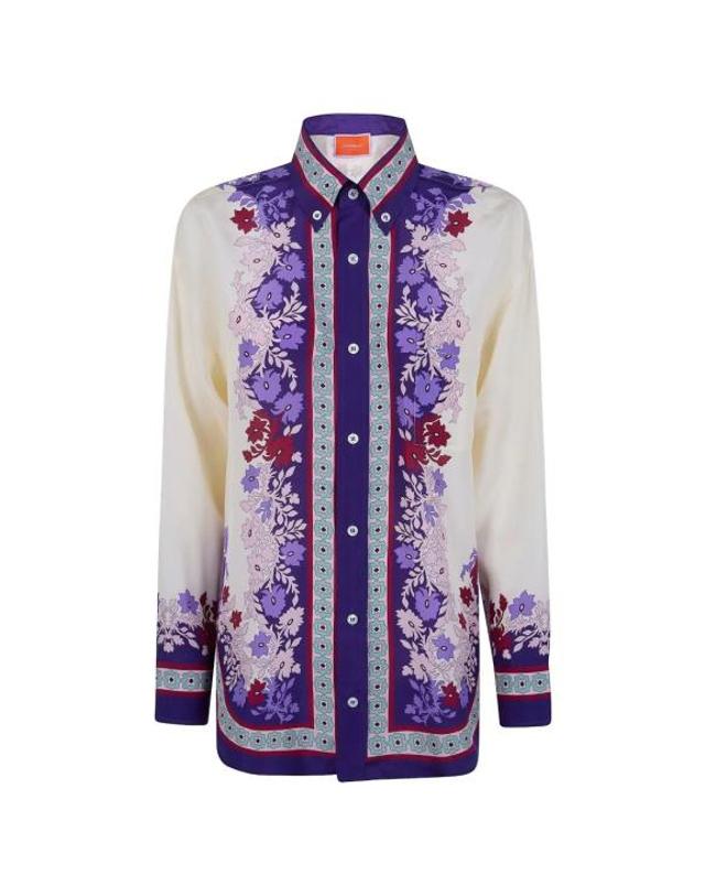 라 더블데이 [해외직구] 26SS 라 더블제이 셔츠 SHI0092 SIL009REG02 BR05 REGALIA PLAC E 착용컷