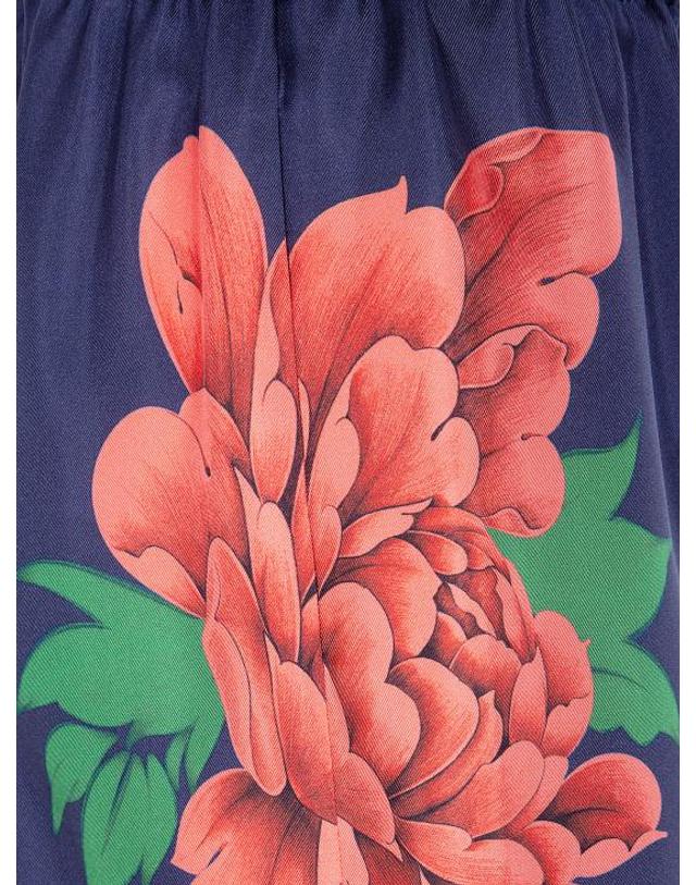 라 더블데이 [해외직구] 26SS 라 더블제이 스트레이트 팬츠 TRO0026 SIL001QPE02 BU03 QUEEN PEONY PLAC E 착용컷