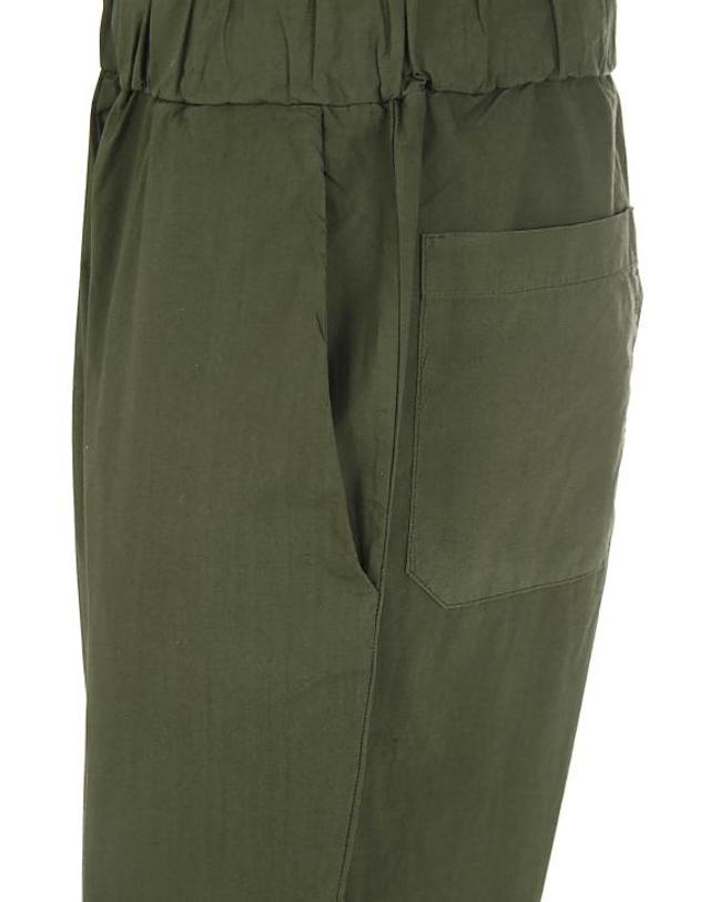 라보.아트 [해외직구] 22SS 라보아트 스트레이트 팬츠 VELACLARA090 OLIVE GREEN 착용컷