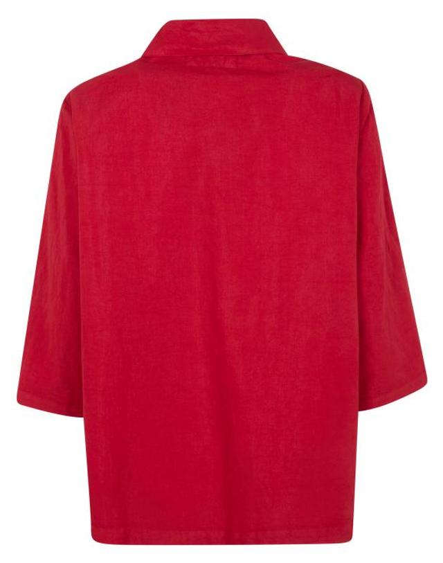 라보.아트 [해외직구] 26SS 라보아트 자켓 OLIVIAPULLA 014 RED 착용컷