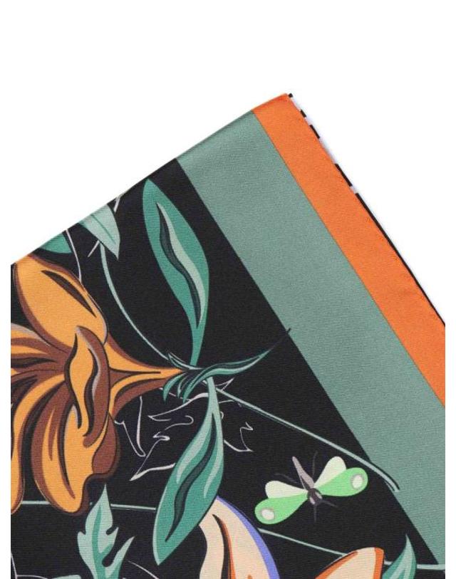 란셀 [해외직구] 25FW 란셀 머플러 스카프 A13494 Multicolor 착용컷