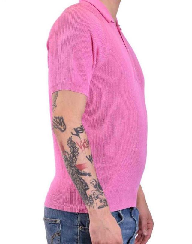 라니우스 [해외직구] 24SS 라니우스 폴로 티셔츠 PLU1400CC1PINK NUDE NEUTRALS 착용컷