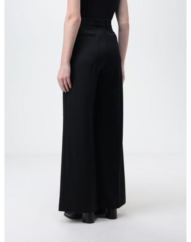 랑방 [해외직구] 25FW 랑방 스트레이트 팬츠 RWTR00105711A23 10 Black 착용컷