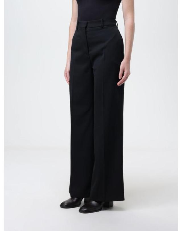 랑방 [해외직구] 25FW 랑방 스트레이트 팬츠 RWTR00105711A23 10 Black 착용컷