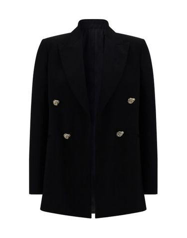 [해외직구] 23FW 랑방 코트 RWJA00085711A23 10 BLACK
