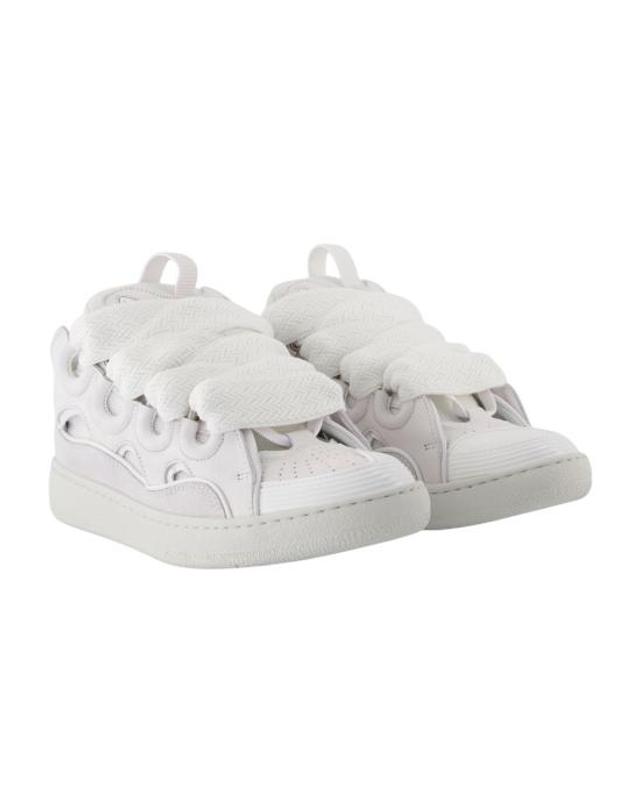 랑방 [해외직구] 25FW 랑방 스니커즈 FU SKDK12 DRAG P25 00 WHITE 착용컷